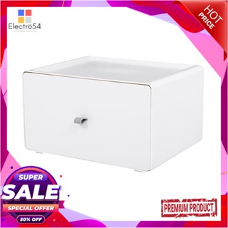 MINI กล่องลิ้นชักเล็ก STACKO CUBE XL 26.8x21x15.3 ซม. สีขาวMINI DRAWER STACKO CUBE XL 26.8x21x15.3CM WHITE