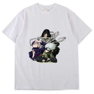 Jujutsu Kaisen Gojo Satoru My Hero Academia Shota Aizawa แฟชั่นใหม่ฤดูร้อนเสื้อยืดแขนสั้นแขนสั้ :]E_02