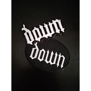 Down วงดนตรี ตัวรีดติดเสื้อ อาร์มติดเสื้อ งานปัก งานdiyมี2แบบ