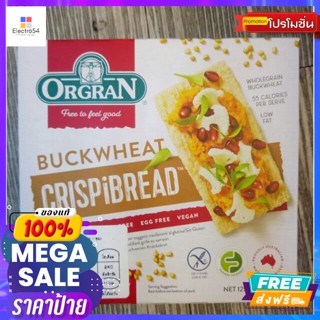 ขนม Orgran Toasted Buckwheat Crispbread 125g Orgran Toasted Buckwheat Crispbread 125gบิสกิต, คุ้กกี้, เวเฟอร์