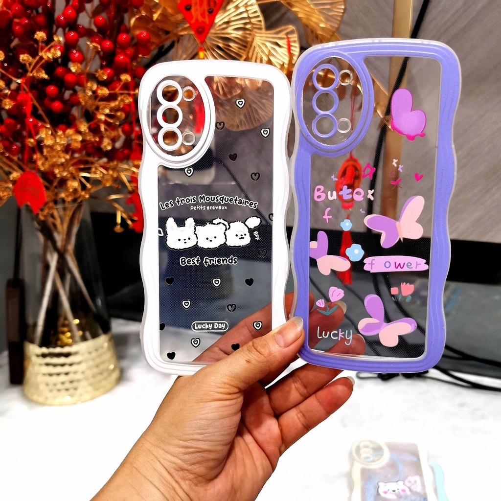 SANRIO 0526 VV CASE ภาพคลื่น VIVO Y93 Y95 Y21 Y21S Y33S Y21T Y21A Y16 T1 Y15S Y30 Y30I Y50 Y91C Y1S 