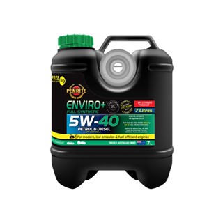 PENRITE ENVIRO 5W-40 น้ำมันเครื่องเพนไรท์ สังเคราะห์ 100% ขนาด 7-9 ลิตร