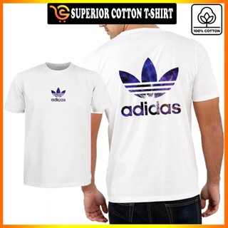 KawKaw FASHION THEME STAR ADIDAS TShirt 100% Cotton Unisex Men Women Short Sleeve Baju Lelaki Wanita_11