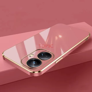 เคส Realme 10 Pro Plus 5G 10 Pro 5G C30 C21Y C25Y C30S C35 C33 เคสโทรศัพท์มือถือ ขอบตรง แฟชั่น สําหรับ ZB