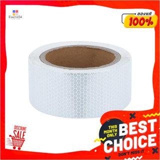 REFLECTIVE เทปสะท้อนแสง RIGHT 5 ซม. x 10 ม. สีขาวREFLECTIVE TAPE RIGHT 5CMX10M WHITE