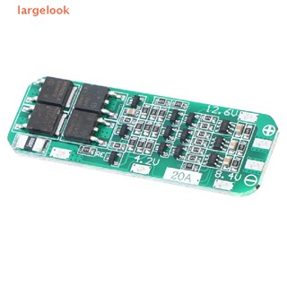 [largelook] บอร์ดชาร์จลิเธียม 3S 20A Li-ion 18650 PCB BMS 12.6V