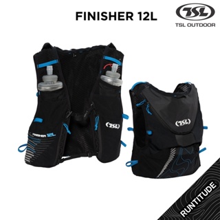 TSL finisher 12L. เป้น้ำแบบ Unisex ขนาด 12 ลิตร มาพร้อมขวดนิ่ม 500 ml จำนวน 2 ขวด