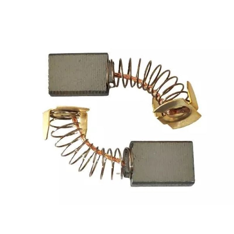 เเปรงถ่าน CB-303 CB-304 CB-327 ขนาด​ 5​ x​ 11​ x​ 16 mm (สูงxกว้างxยาว) เครื่องมือช่าง Makita Maktec ราคาต่อ2ชิ้น