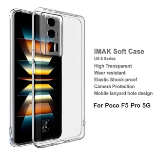 เคสโทรศัพท์มือถือ ซิลิโคนนิ่ม TPU ใส กันกระแทก สําหรับ Redmi K60 Pro 5G RedmiK60 5G