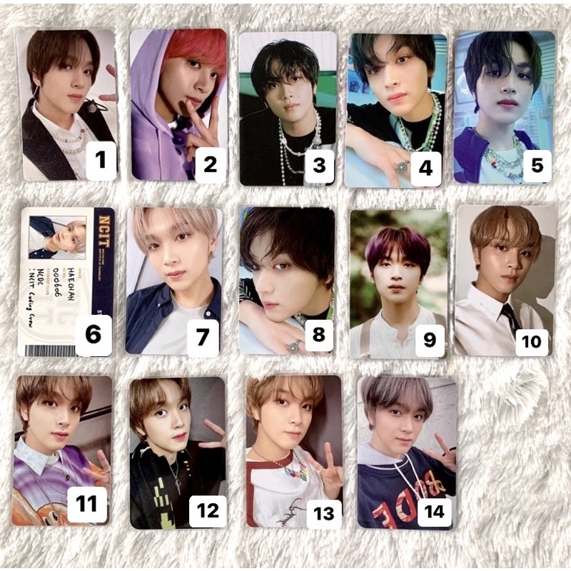 AAB HAECHAN OFFICIAL PC KOBUK WTMC 2BADDIES GLIMO ACRILICT NCIT DAD MUMO UNIVERSE