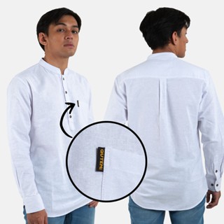 [Import] - เสื้อเชิ้ตแขนยาว Sabian BW WHITE LS สําหรับผู้ชาย