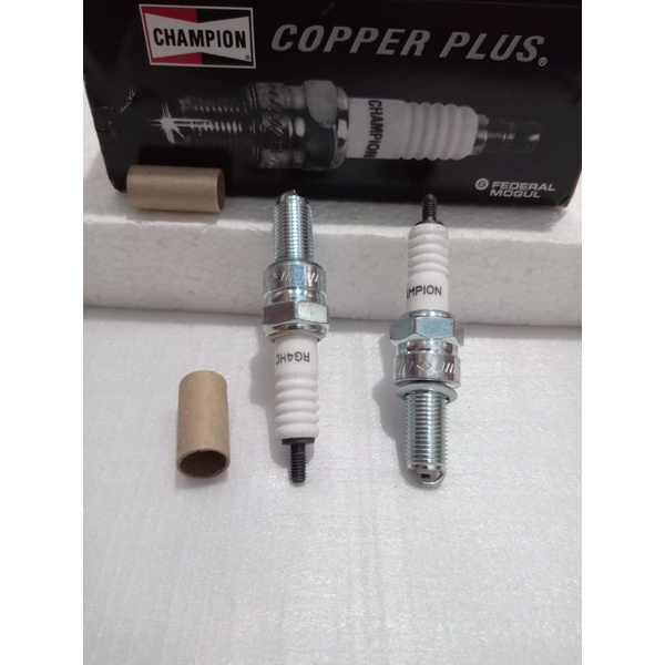 CHAMPION SPARK PLUG สําหรับ BAJAJ PULSAR 180 UG 3 UG 4 / 200 / 220 / 200NS / XCD 125 MOTORCYCLES (2 
