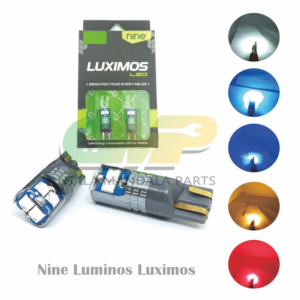 Nine Luminos Luximos T10 3030 SB1 2W ไฟตัวต้านทาน LED สว่างมาก