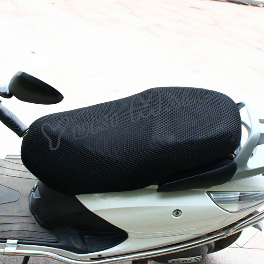 Yuki ตะข่ายคลุมเบาะรถจักรยานยนต์ ที่หุ้มเบาะมอเตอร์ไซค์ Motorcycle mat