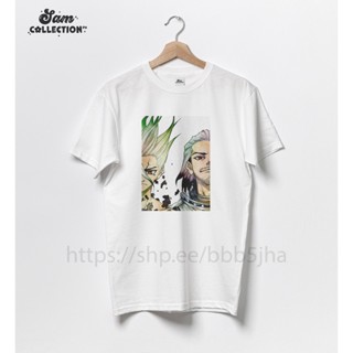 Dr Stone Anime Shirt Cotton Spandex Unisex For Men Women Tshirt 1_07