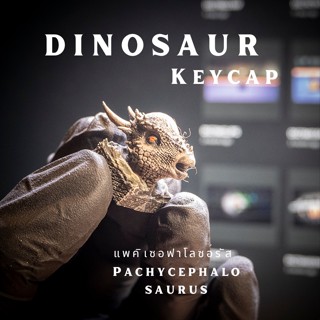 ส่งฟรี Artisan keycap Pachycephalosaurus