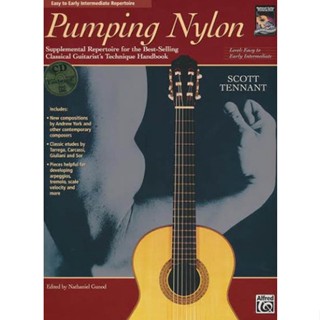 หนังสือกีตาร์ Pumping Nylon: Easy to Intermediate w/CD