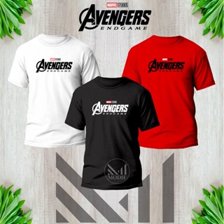 [Ready Stock] Avengers Marvel Studio T-shirt" 100% Premium Cotton" Unisex Round neck short sleeve t shirt/baju/_04