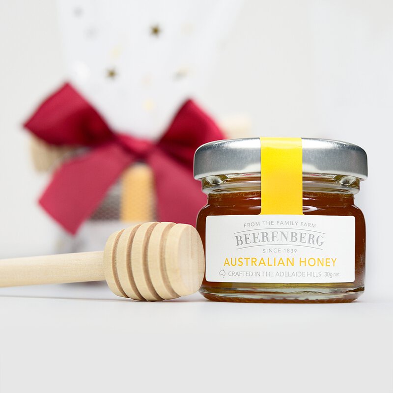 แยมส้ม แยมสตอเบอรี่ แยมบลูเบอรี่ น้ำผึ้งแท้ Beerenberg ขนาด 30g -Beerenberg Jam Strawberry Blueberry Apricot Orange 30g