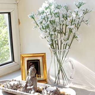 【AG】1 Pc 2 Branches Artificial Gypsophila Flower Wedding Party Home Room Decor