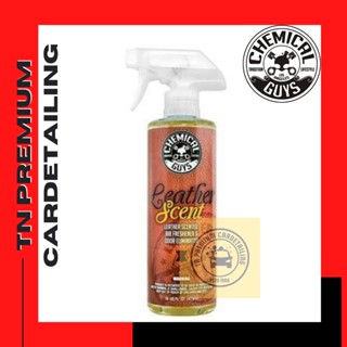 Chemical Guys - Leather Scent Air Freshener น้ำหอมปรับอากาศในรถ (16oz) (ขวดแท้)