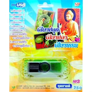 mp3 ฟังเทศน์ เสียงปลุก เสียงปลง เสียงธรรม USB Flash Drive