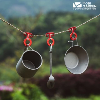 คาราบิเนอร์ Mobi Garden ตะขอแขวน มีสองสี สามขนาด แข็งแรง วัสดุอลูมิเนียม เกรดพรีเมี่ยม