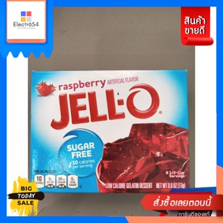 วัตถุดิบสำหรับทำขนม Jell-o Raspber Sugar Free 17gJell-o Raspber Sugar Free 17g. Reasonable price.วัตถุแต่งกลิ