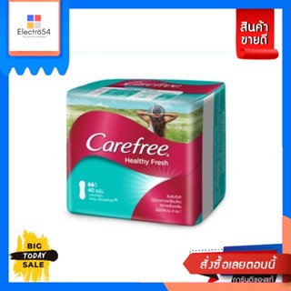 Carefree(แคร์) Carefree Panty Liner Regular 40 pcs แคร์ ผ้าอนามัย เรคกูล่าร์ 40ชิ้น (เลือกสูตร)