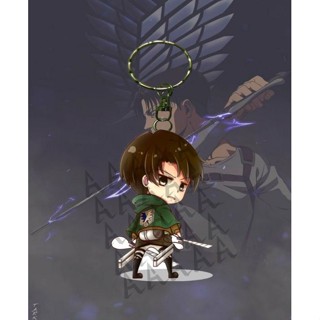 Shingeki no Kyojin Levi Ackerman พวงกุญแจอนิเมะ ganci attack on titan