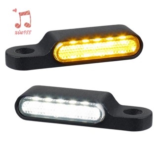 ไฟเลี้ยว LED 12V ขนาดเล็ก สําหรับติดแฮนด์บาร์รถจักรยานยนต์