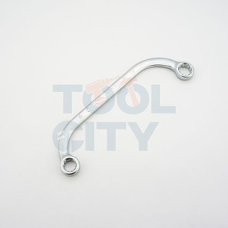 FORCE ประแจแหวนแบบพิเศษ Half Moon Ring Wrenches ขนาด 8x10-19x22 มม. วัสดุโครม-เวเนเดียม (CR-V)