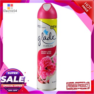 AIR สเปรย์ปรับอากาศ GLADE 320ml PEONY AND BERRY BLISSAIR FRESHENER SPRAY GLADE 320ml PEONY AND BERRY BLISS