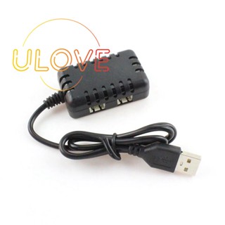 อุปกรณ์ชาร์จ USB 1000Mah X 2 XH-3P สําหรับ Wltoys 144001 124019 12428 284131 เครื่องบินบังคับวิทยุ K989 K969 XK K130