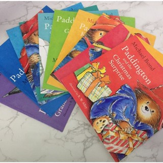 หนังสือชุด Paddington 10 เล่ม หมีน้อยแพดดิงตัน หนังสือนิทานภาษาอังกฤษ สำหรับเด็ก