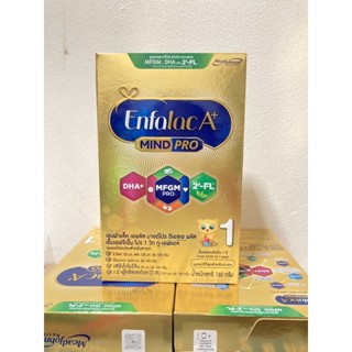 นมผงเอนฟาแลค เอ พลัส Enfalac A+ mind pro นมผงสูตร 1 ยกลัง 24 กล่อง( 3,840 กรัม )