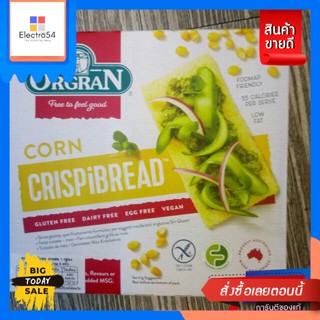 ขนม Orgran Corn Crispibread 125g Orgran Corn Crispibread 125g. Good price.บิสกิต, คุ้กกี้, เวเฟอร์