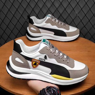 YEE Fashion รองเท้า ผ้าใบผู้ชาย ใส่สบาย ใส่สบายๆ สินค้ามาใหม่ แฟชั่น ธรรมดา เป็นที่นิยม ทำงานรองเท้าลำลอง 23013007