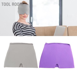 Tool Room Ice Head Wrap Gel ชั้นเดียวยืดหยุ่นปวดหัวไมเกรนประคบน้ำแข็งหมวกสำหรับบ้าน