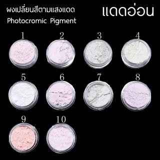 ผงเปลี่ยนสีตามแสงแดด / Photocromic Pigment ขนาด 1 กรัม