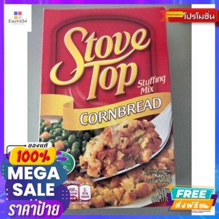 Kraft Stove Top  Stuffing Mix 6Corn Bread สำหรับ ยัดไส้ และเเต่งหน้า อาหาร 170 กรัม ราคา