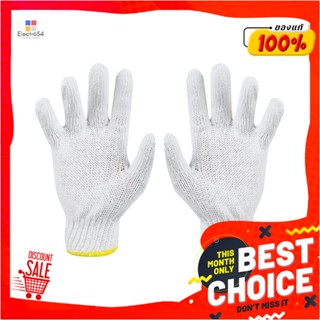 KNITTED ถุงมือทอ FITT #6 สีขาวKNITTED GLOVES FITT #6 WHITE