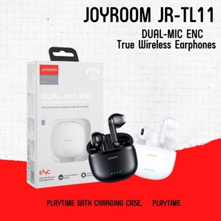 Joyroom JR-TL11  5.3 TWS หูฟังบลูทูธไร้สาย ตัดเสียงรบกวน ENC ควบคุมสัมผัส ของแท้ 100% สินค้ามีประกัน