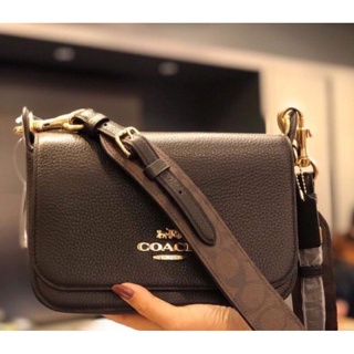 Coach F76700 กระเป๋าสะพายข้าง ผู้หญิง คลาสสิก ธุรกิจลำลอง Women Shoulder bag Crossbody bag