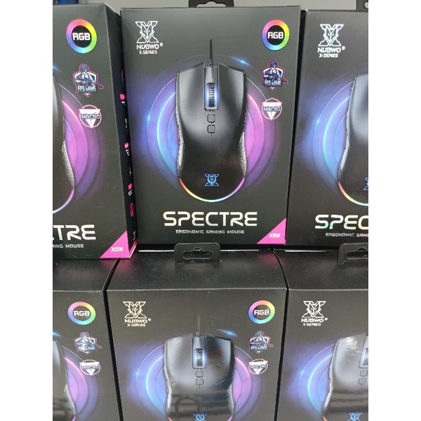 NUBWO X56 ERGONOMIC GAMING MOUSE (SPECTRE)(สินค้าใหม่)