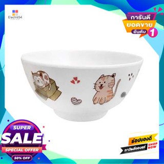 Bowl ชามแกงเมลามีน ฮารุ Superwareรุ่น B 61060 ขนาด 6 นิ้ว สีขาวmelamine Bowl Haru Superwaremodel B 61060 Size 6 Inch Whi