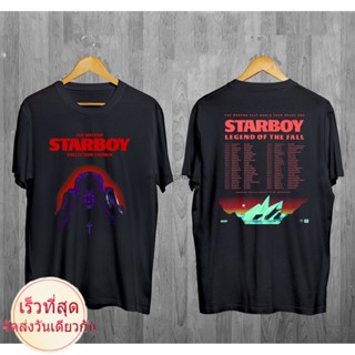 เสื้อยืดสตาร์ยุโรปและอเมริกาเสื้อยืด พิมพ์ลาย The Weeknd Tour Starboy Legend Of The Tour 2022 S2Xl S-5XL_04