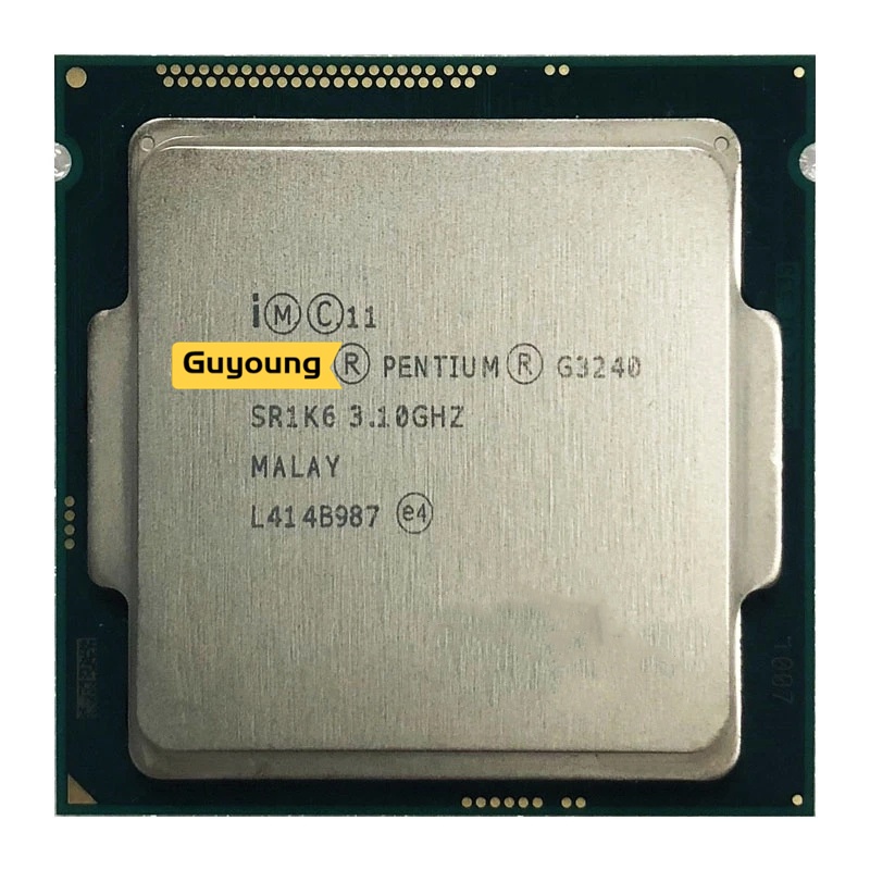 หน่วยประมวลผล CPU Pentium G3240 3.1 GHz Dual-Core 3M 53W LGA 1150