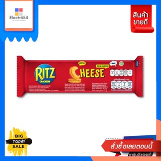 RITZ(ริทซ์) Ritz ริทซ์ แซนด์วิช แครกเกอร์ รสชีส 118 กรัม Ritz Ritz Sandwich Crackers Cheese Flavor 118 g.บิสกิต, คุ้กกี้