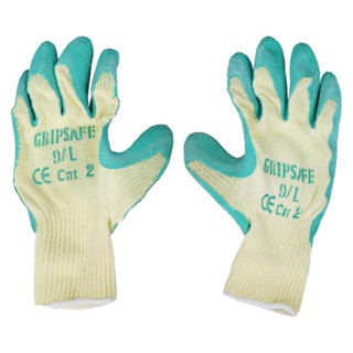 CLOTH ถุงมือผ้า DRAGON #9 สีเขียว แพ็ก 2 ชิ้นCLOTH GLOVES DRAGON #9 GREEN 2PCS